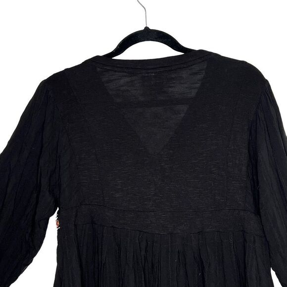 KNOX Rose Bohemian Embroidered Peasant Blouse small - Picture 6 of 14